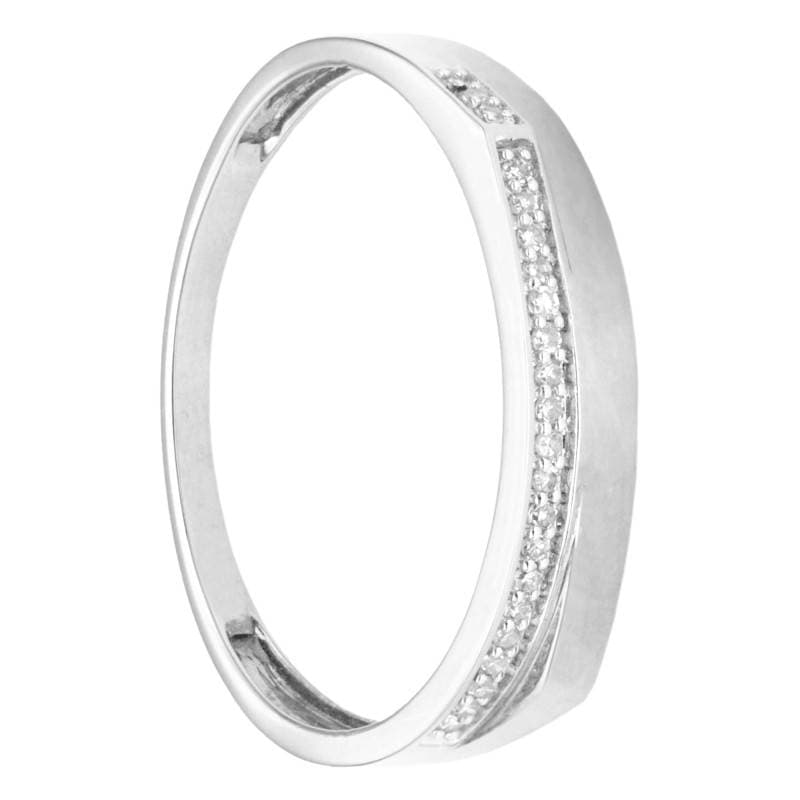 Bague en Or Blanc 375