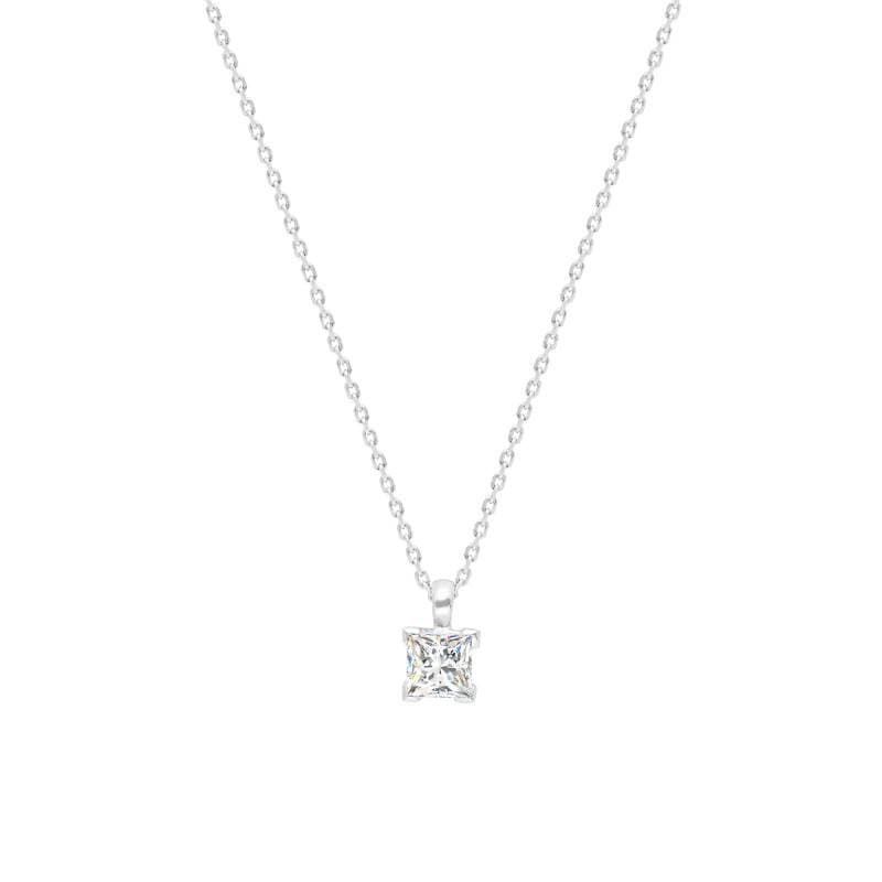 Collier en Or Blanc 750