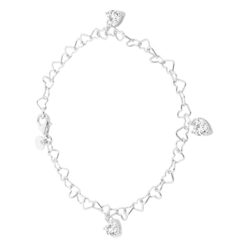 Bracelet 3 Gouttes Coeurs