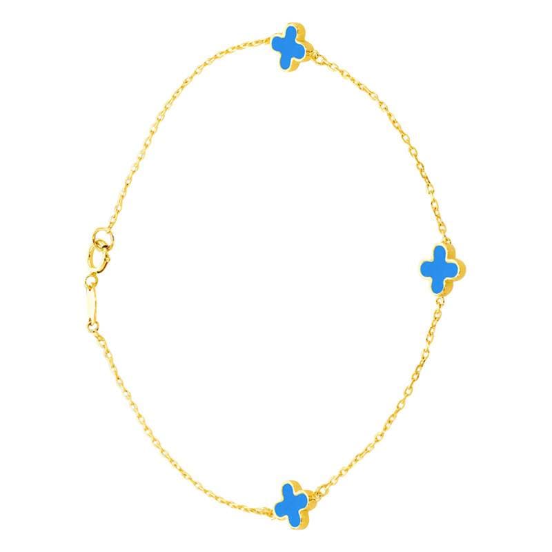 Bracelet Trèfles en Or