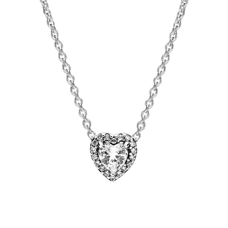 Collier Cœur Surélevé